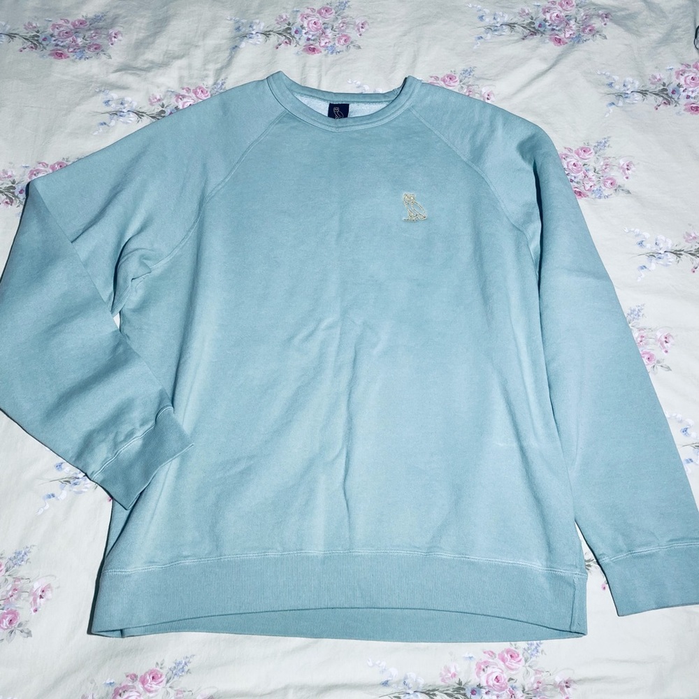 OVO mint green crewneck